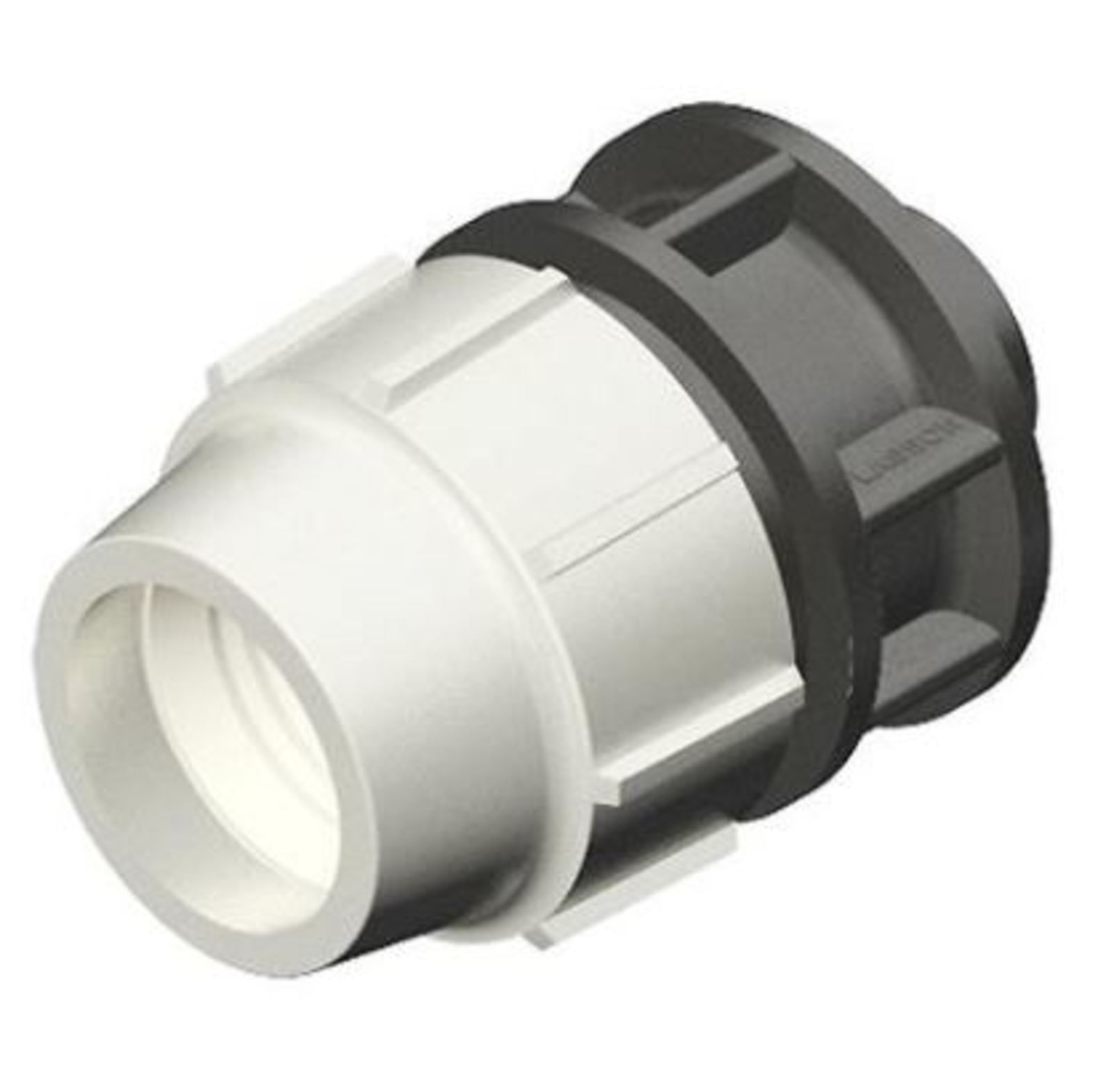 Adapter union PP 40x 1 1/4"m NP16  f/PE-pipe